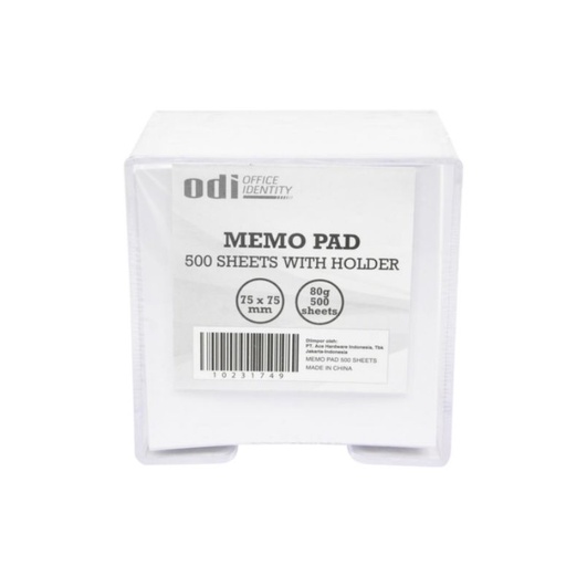 

Set Kertas Memo Dengan Holder 500 Lbr