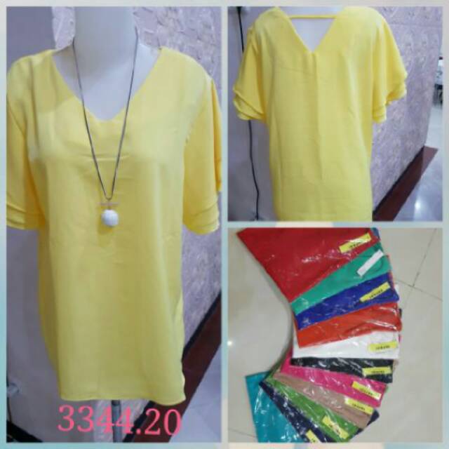 Blouse ceruti lonceng