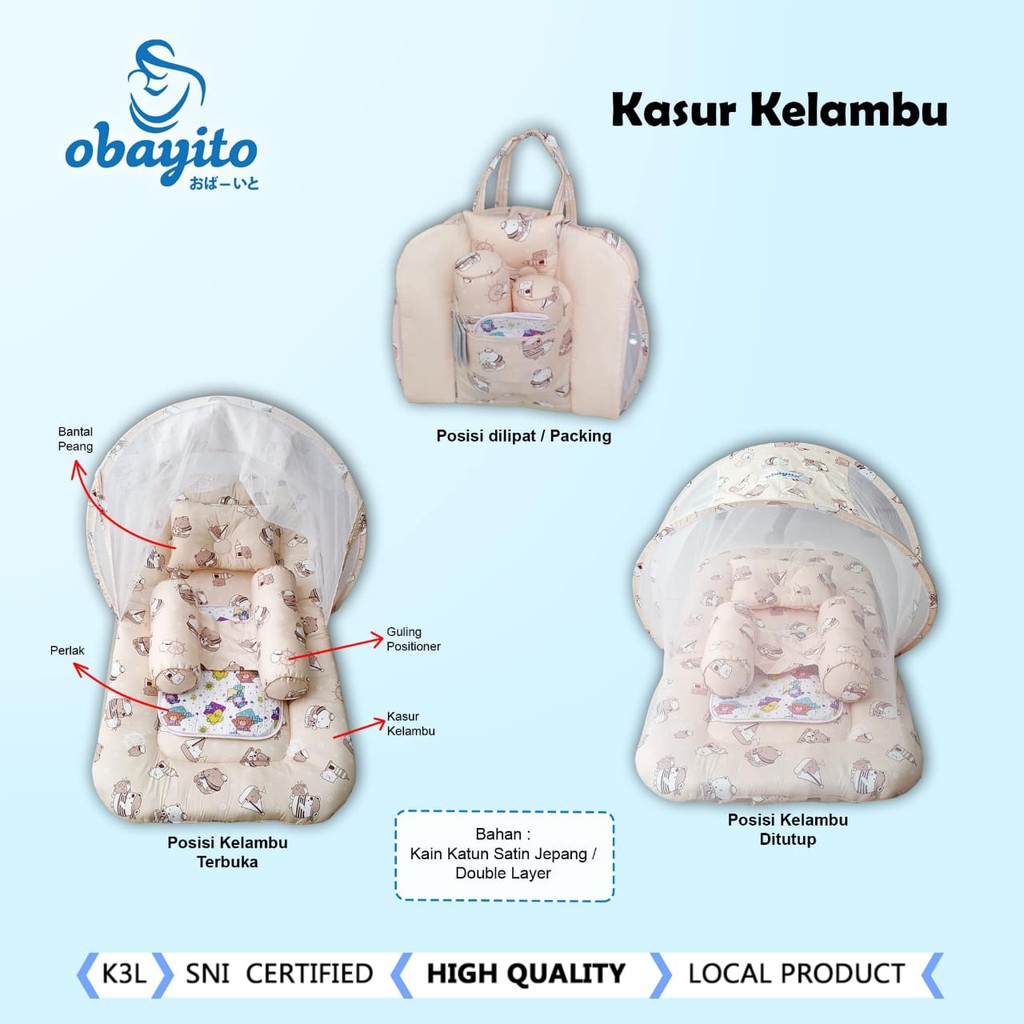 PREMIUM OBAYITO KASUR KELAMBU