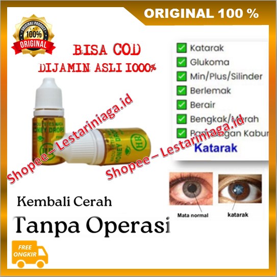 [BISA COD] PROMO Noni Eye Gurah Herbal Tetes Mata Atasi Mata Minus Katarak Silinder Honey Noni Eye 1