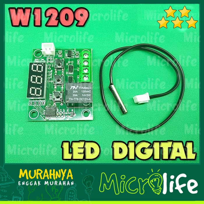 W1209 LED DIGITAL THERMOSTAT MODULE