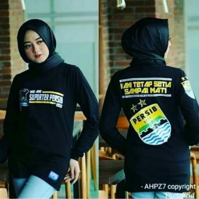 Baju we are suporter viking persib lengan panjang ori blue