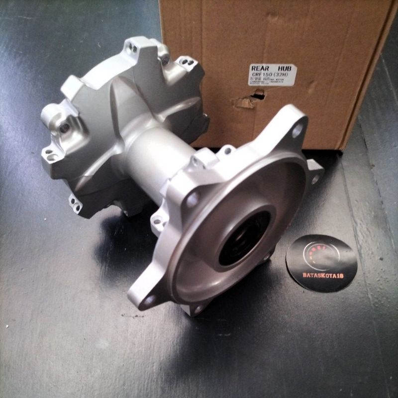 Tromol depan Belakang CRF 150 crf150l 32 hole plus bosh plus bearing Silver