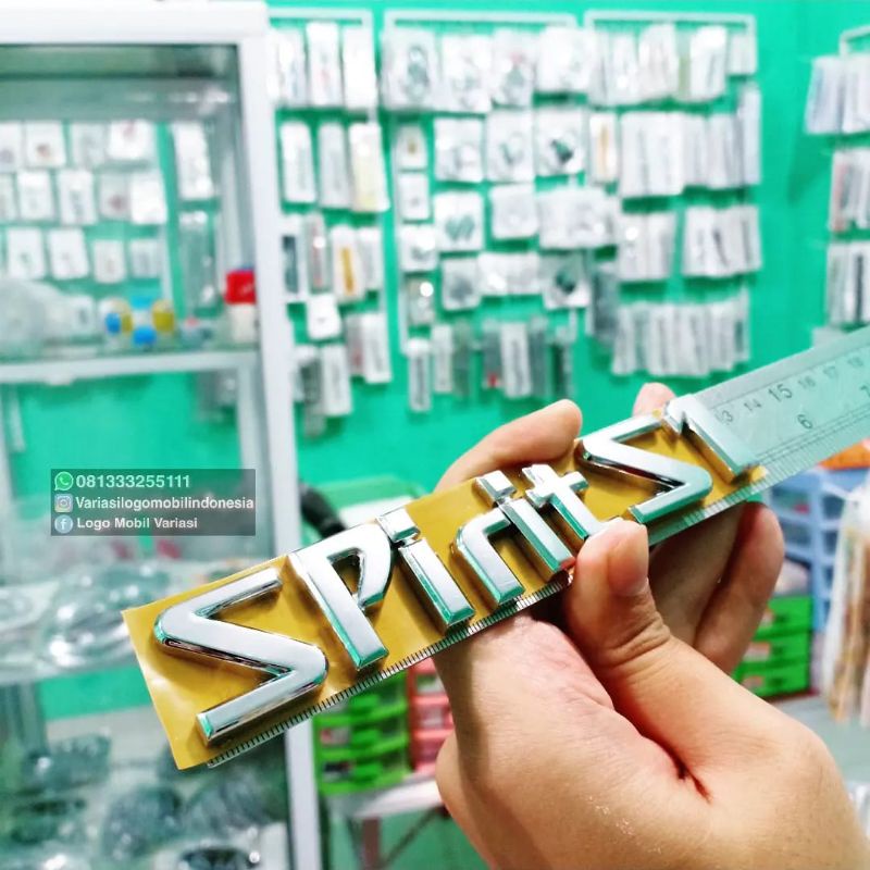 Emblem logo KINGSROAD K1 SPIRIT S1 ukuran original nissan TERRANO