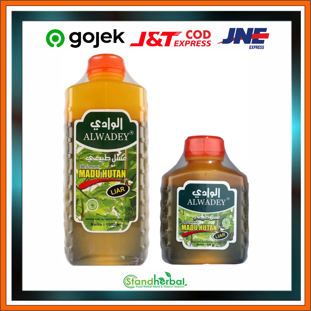

madu hutan liar al wadey 500 gr- 1000 gr