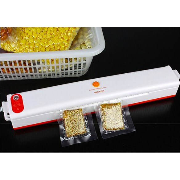 Taffware Pompa Vacuum Sealer Makanan Food Packing Machine - SX-101 - Orange