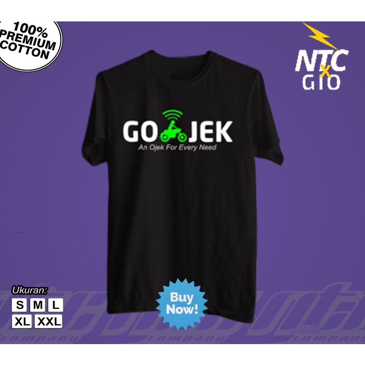 Kaos ojek online Logo Driver Gojek Ojek Online