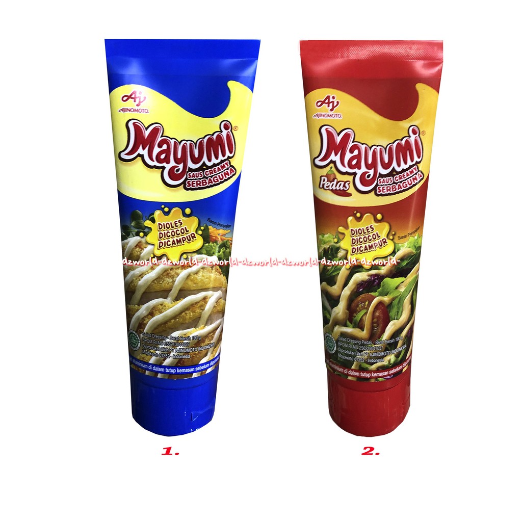 Mayumi Saus Creamy Serbaguna Rasa Original dan Pedas 190gr