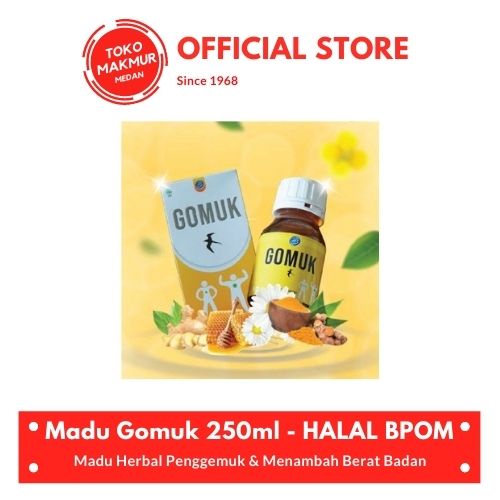 MADU GOMUK/MADU PENGEMUK HERBAL/BPOM 250 ML