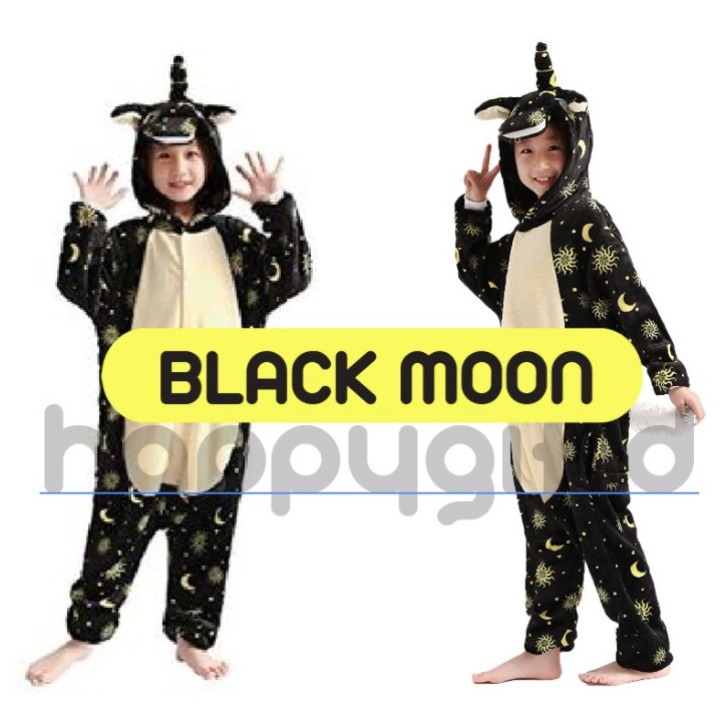 KIGURUMI UNICORN PIYAMA BAJU TIDUR COSTUM COSPLAY HEWAN KOSTUM KARAKTER ANAK