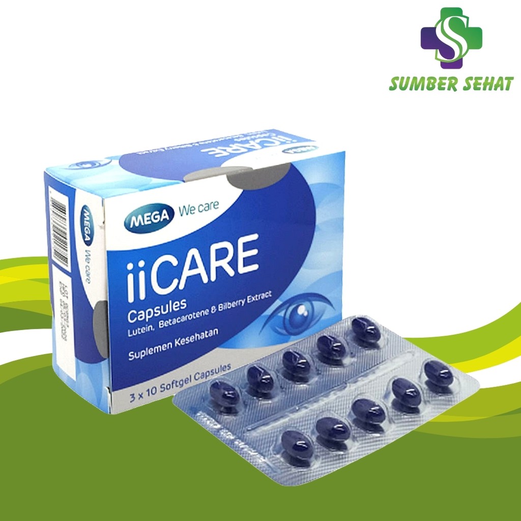 MEGA WE CARE IICARE BOX 30 KAPSUL