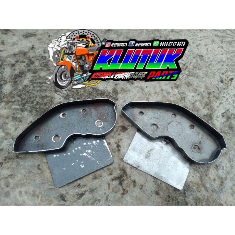 DUDUKAN spido klx old COVER BREKET PANGKON spidometer klx lama terbuat dari plat tebal nganjuk