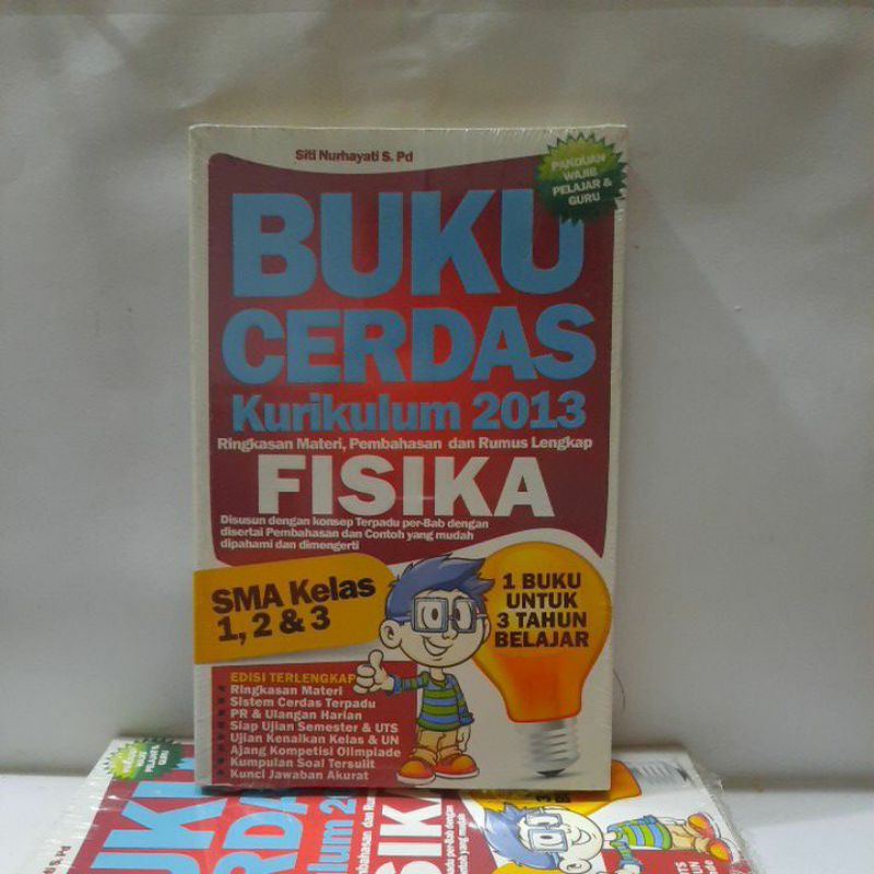 Buku Bimbel Buku Cerdas Kurikulum 2013 Fisika Sma Kelas 1 2 3 Shopee Indonesia