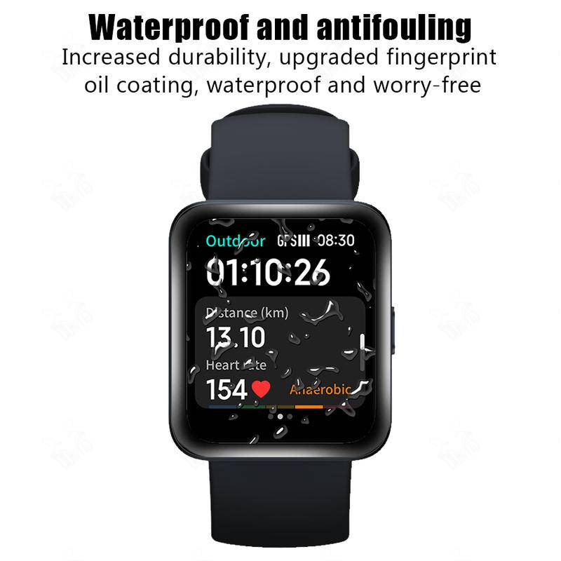 1-3 Pcs Pelindung Layar Full Cover Untuk Xiaomi Redmi Watch 2