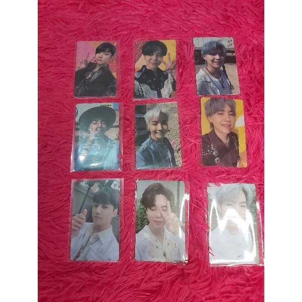 BTS Lucky Draw LD Butter PHOTOCARD PC JIMIN SUGA JHOPE