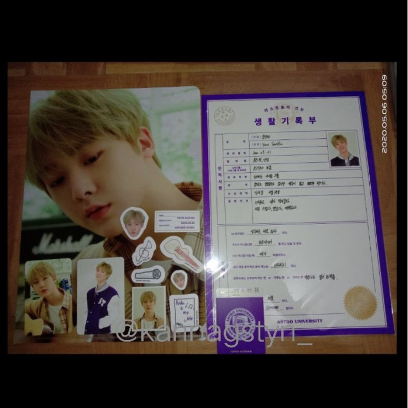 MJ JINJIN EUNWOO MOONBIN ROCKY SANHA - ASTRO UNIVERSITY - Official Fansclub Gen 4th (Baca Deskripsi)