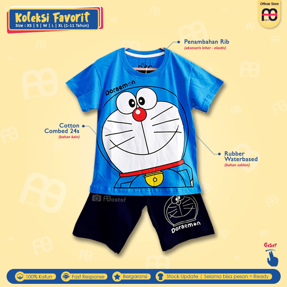 Setelan Anak Laki Laki Mastof D Series 1 - 11 Tahun Baju Anak Edisi Favorit-4