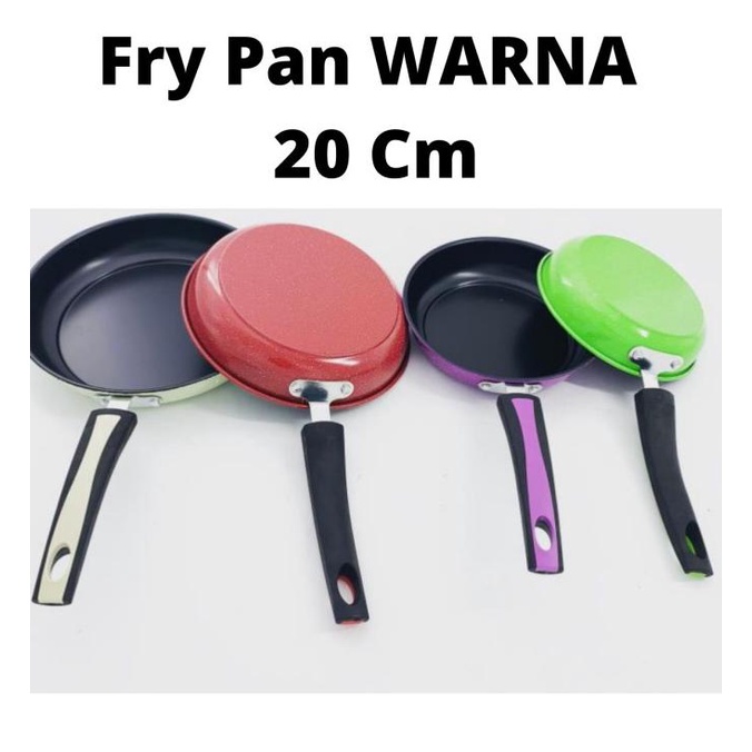 Frypan Teflon anti Lengket, anti Gores 20 cm