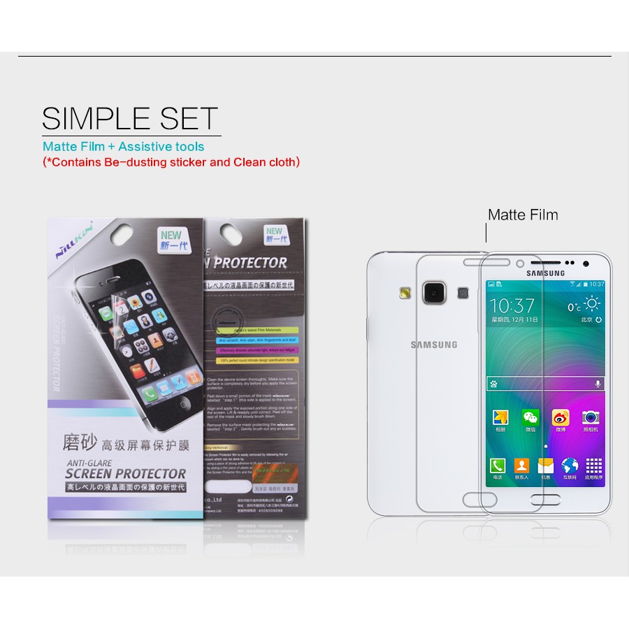 Nillkin Antiglare Screen Protector Samsung Galaxy A3 2015 A300