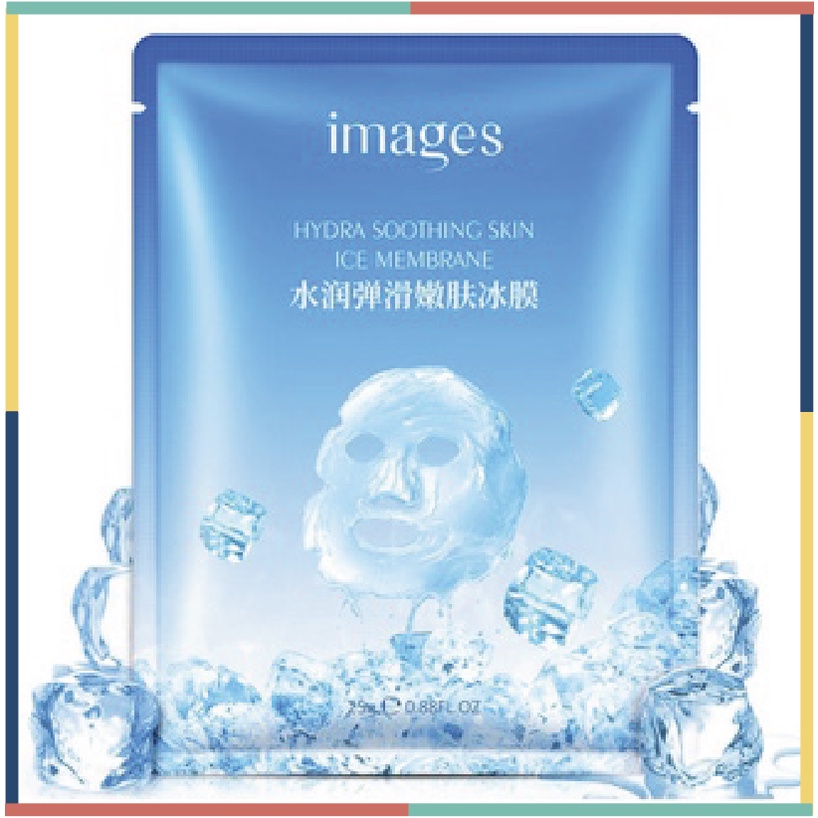 IMAGES Ice Membrane Masker Wajah Sheet Mask Pelembab Es Dingin EM013