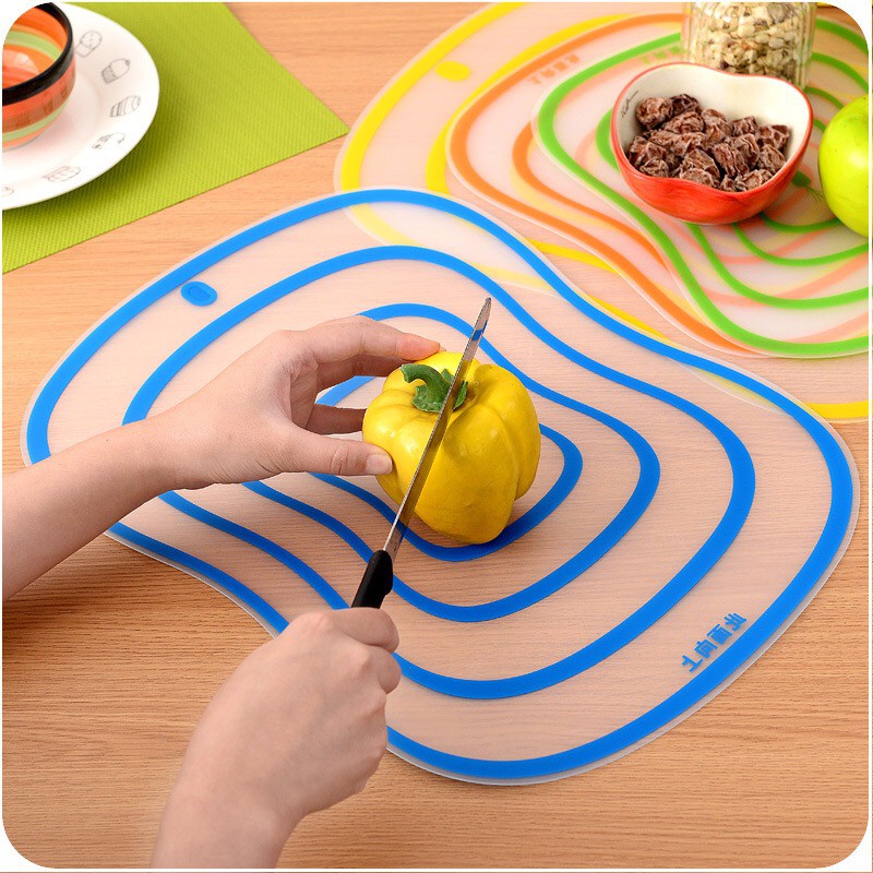 Talenan Tipis Anti Bakteri / Alas Pemotong Makanan PVC Chopping Board