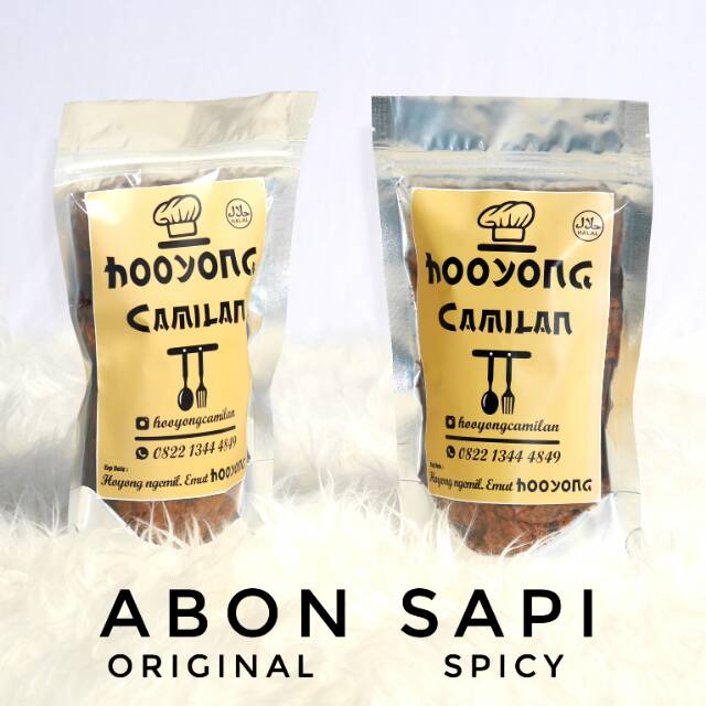 

Abon Sapi Hooyong Camilan