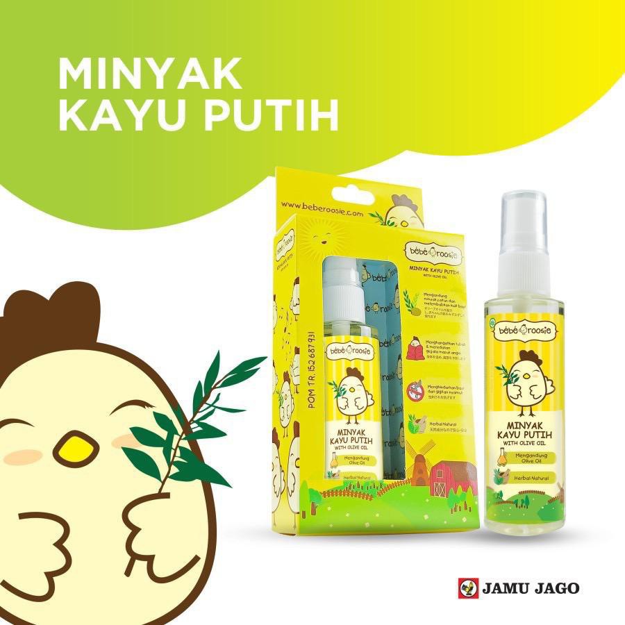 TERLENGKAP Bebe Roosie Telon Cream 60gr Kuning / Ungu / Spray