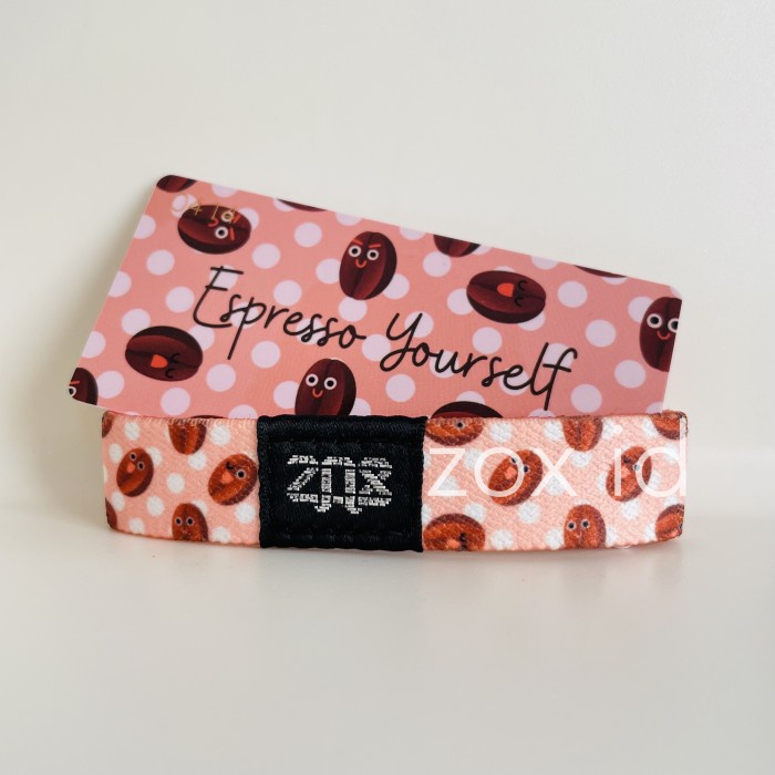 ZOX Espresso Yourself Wristband Bracelet Strap Gelang