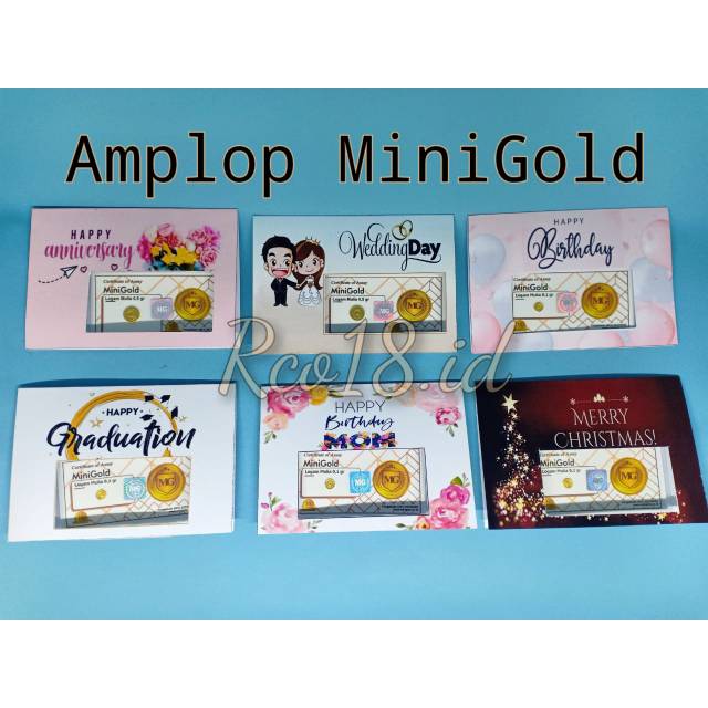 

AMPLOP MINIGOLD GIFT 1 PACK 20PCS