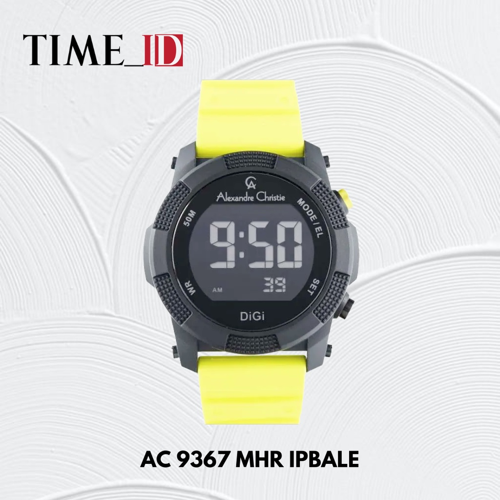 Jam Tangan Alexandre Christie AC 9367 DIGITAL NEON UNISEX