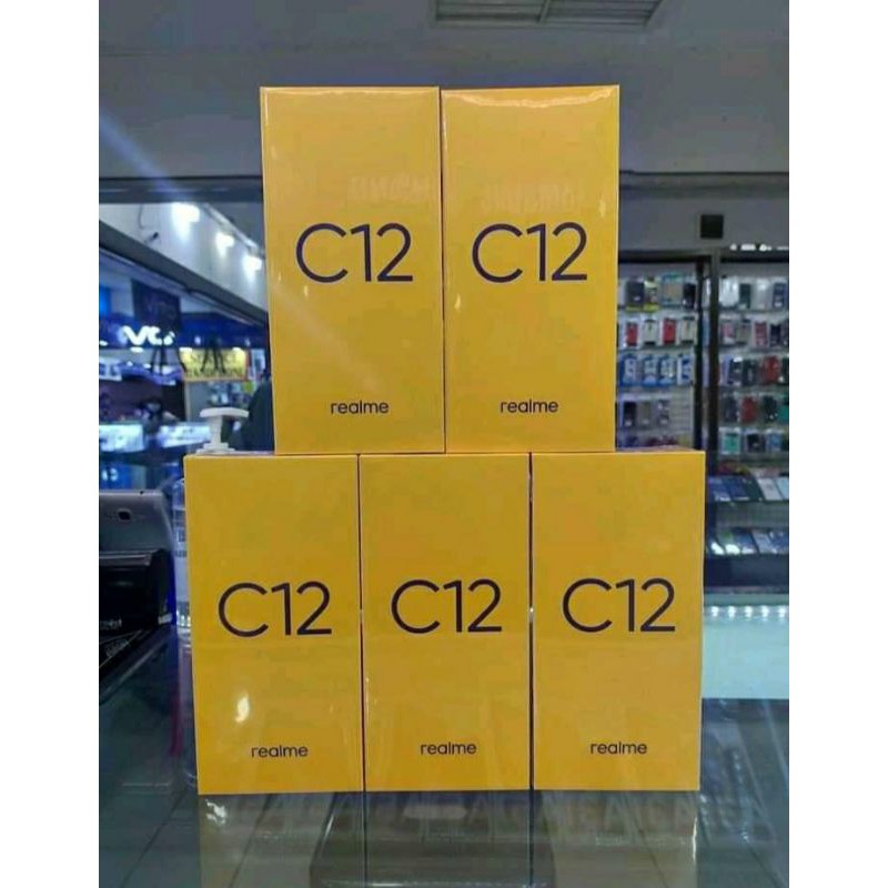 REALME C12 3/32GB GARANSI RESMI TERMURAH