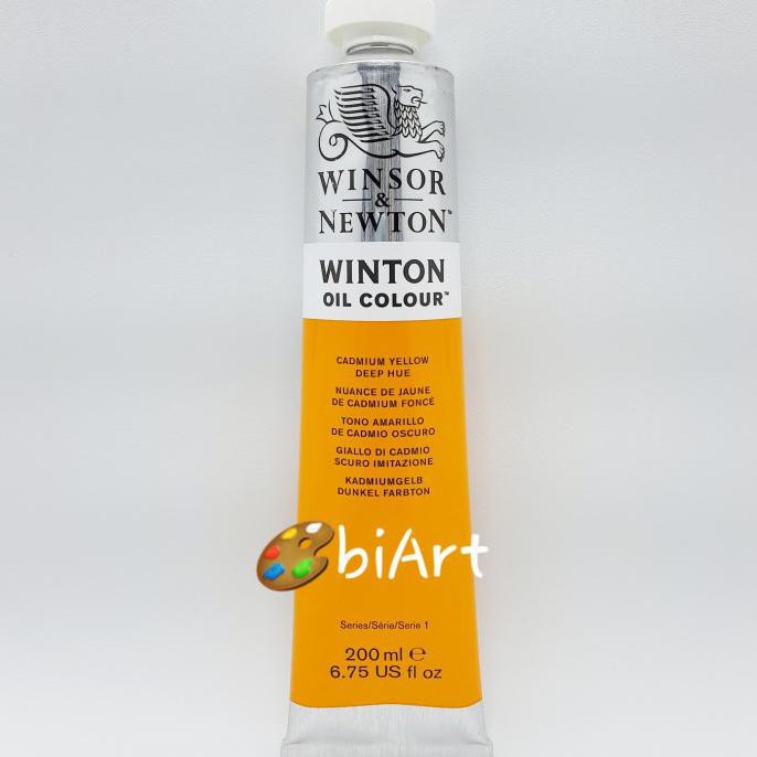 

SALE CAT MINYAK WINTON OIL COLOUR 200 ML CADMIUM YELLOW DEEP HUE PERALATAN MELUKIS ART SET