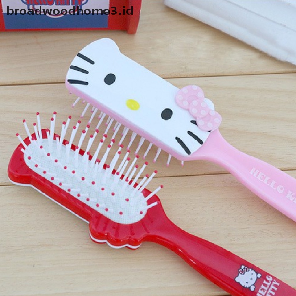 Sisir Pijat Anti Statis Motif Hello Kitty Untuk Anak