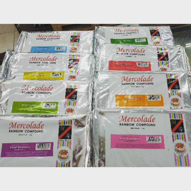 

coklat blok mercolade rasa buah per 1 kg