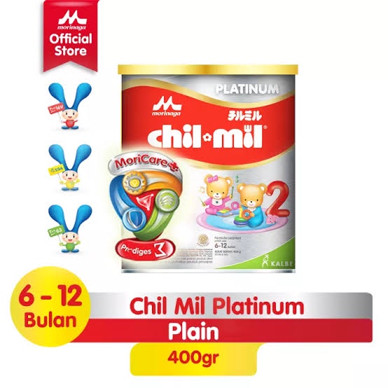 MORINAGA CHIL MIL PLATINUM 6 - 12 BULAN 400 GR