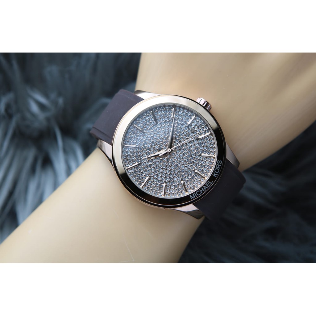 Jam Tangan Wanita Analog Fashion New Model MIchael Kors Premium Rubber