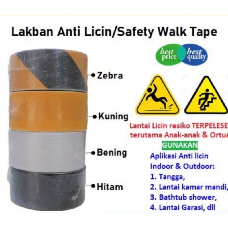 Anti Slip Tangga Safety walk Anti Licin Lakban Anti Slip Tangga