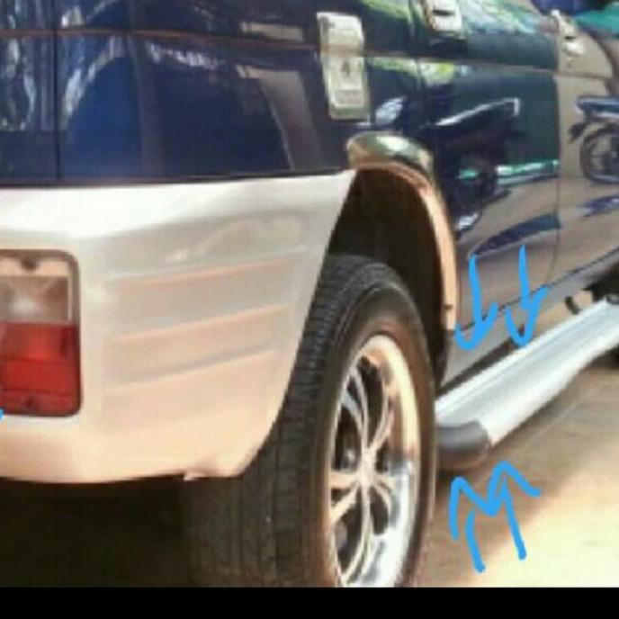karet footstep samping mobil model taruna