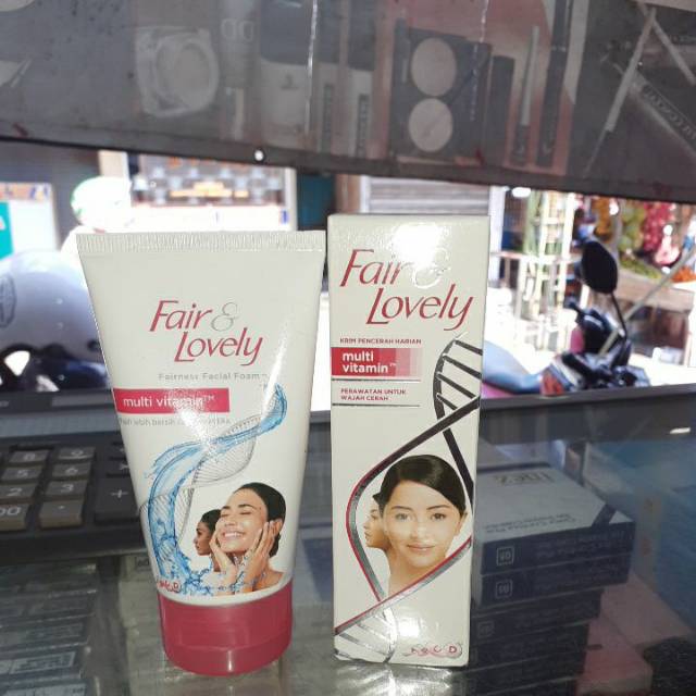 Paket fairy lovely cream dan facial foam