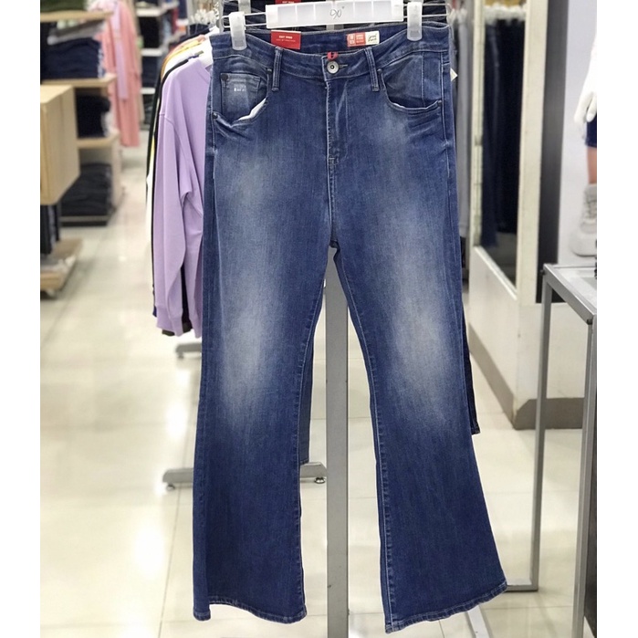 Celana Jeans Cutbray Wanita Brand LOGO Original Bootcut Series (S-XL)