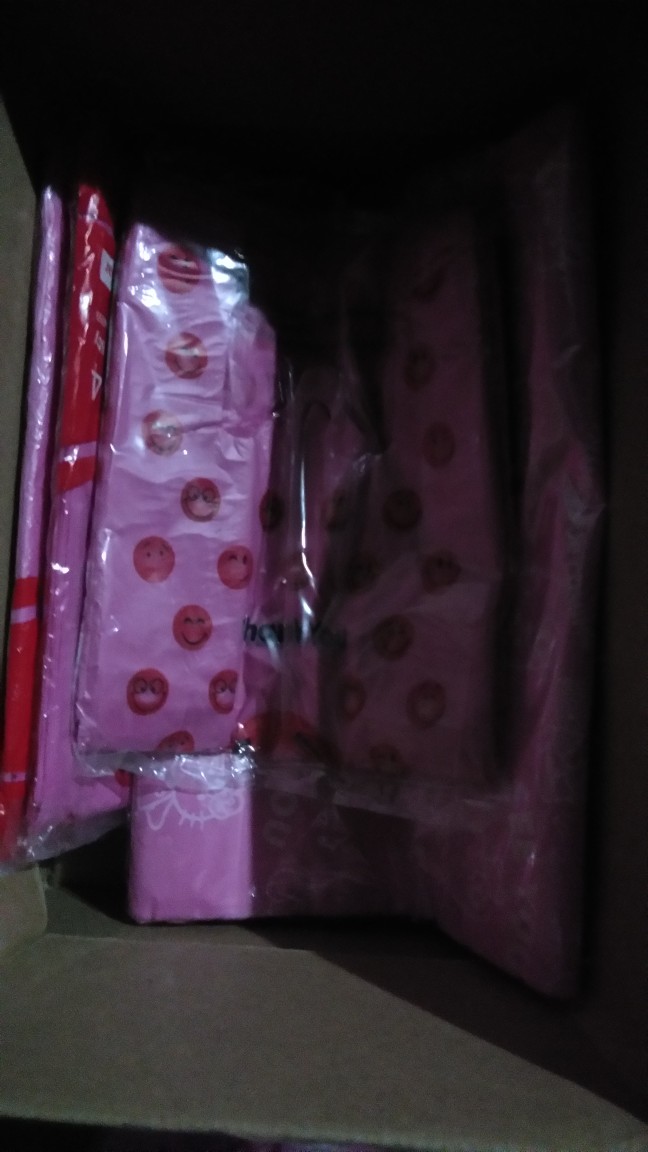 Kantong Kresek Smile Thankyou Terima Kasih Lipatan 24/kantong Plastik Olshop / Kantong Kresek Murah