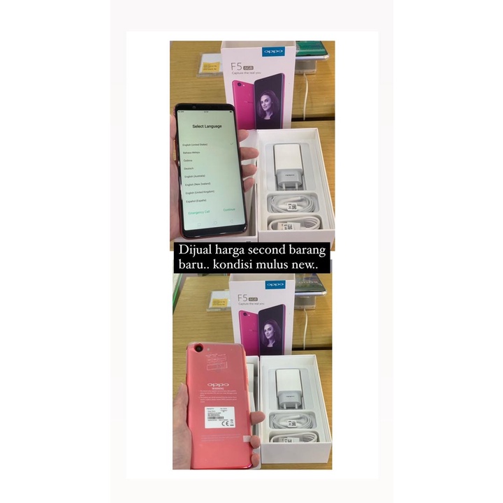 OPPO F5 6/64 GB RED OPEN BOX