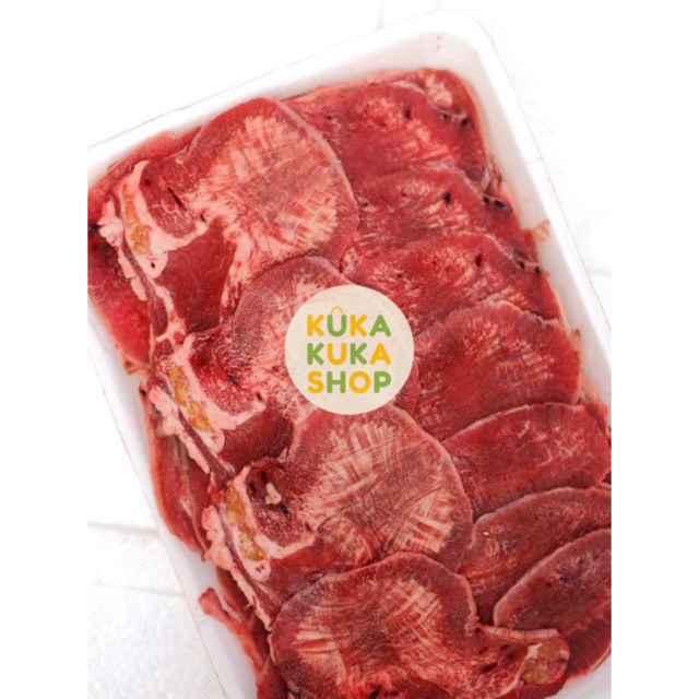 Beef Slice AUST Lidah/Tounge/Gyutan 250gr