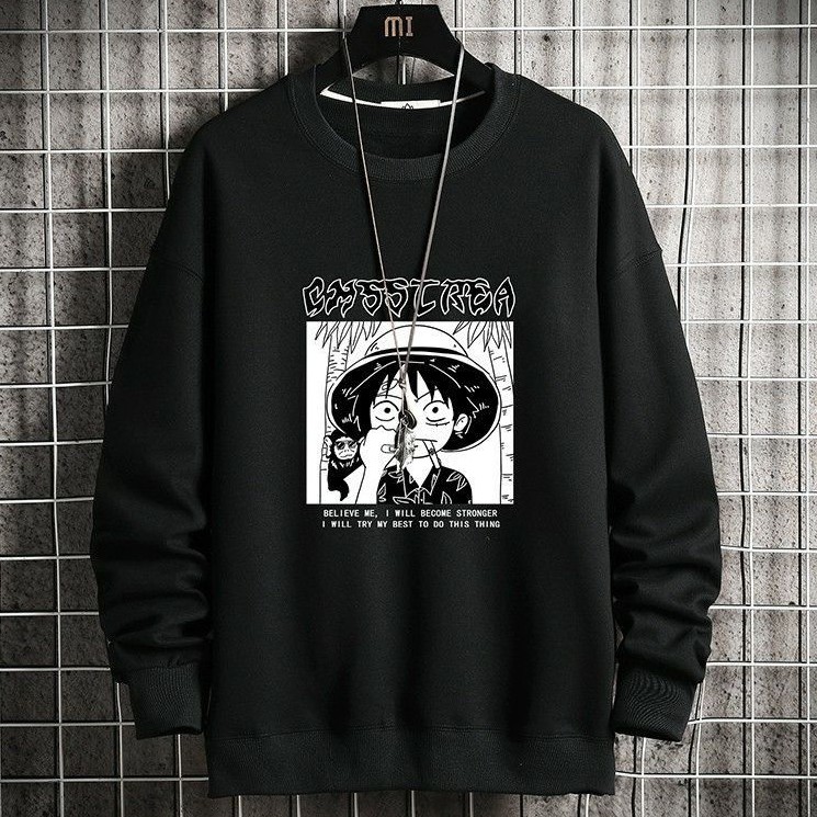 N_S Pakaian/Pria/Wanita Baju Sweatershirt SweaterLengan Panjang One_PieCe