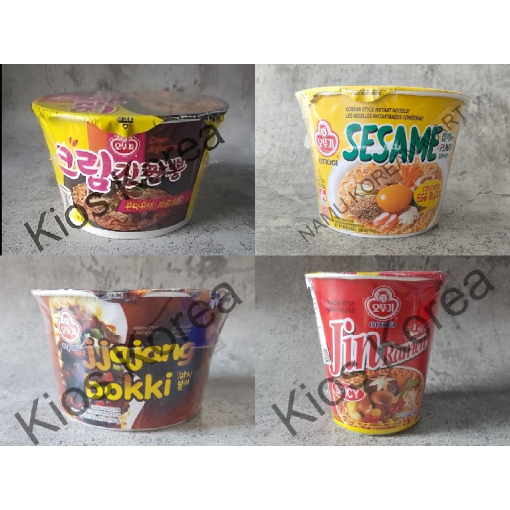

Ottogi Instan Noodles CUP Bowl / Ramen Korea / Korean Noodles Bowl
