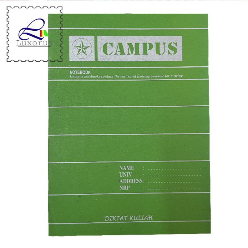 

Buku Tulis Diktat Kuliah Campus