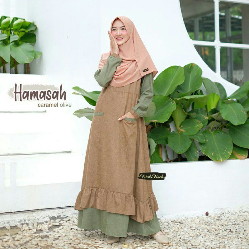 [READY] Hamasah Dress ORIGINAL By RISKIRICH