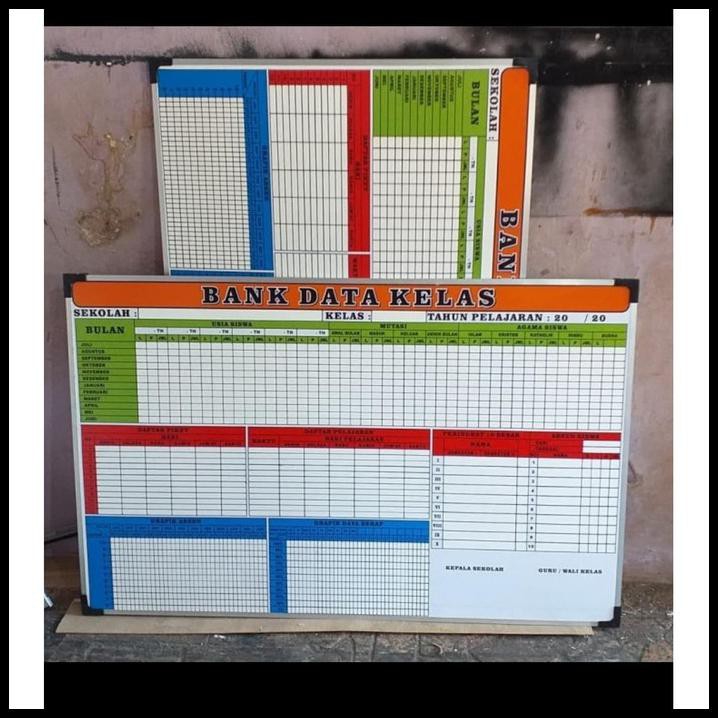 

Diskon Papan Data Sekolah 80X120Cm