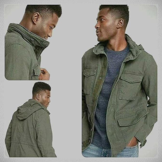 44 Model Jaket Parka Loreng HD