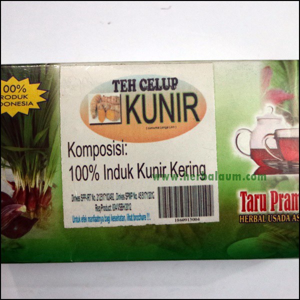

Teh Celup Herbal Kunir